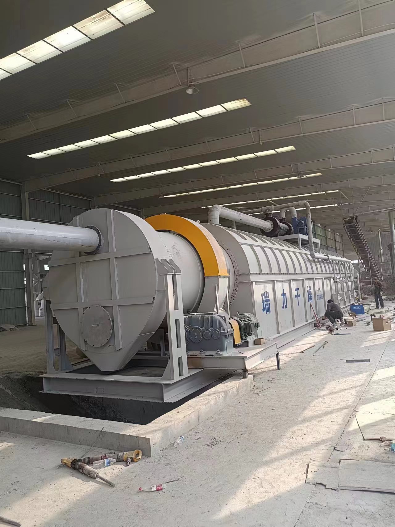 HZG煅燒窯工廠(chǎng)調(diào)試